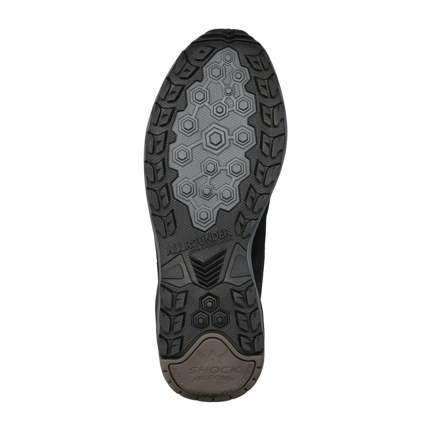 lacets homme modèle Rake off-tex Noir - Mephisto